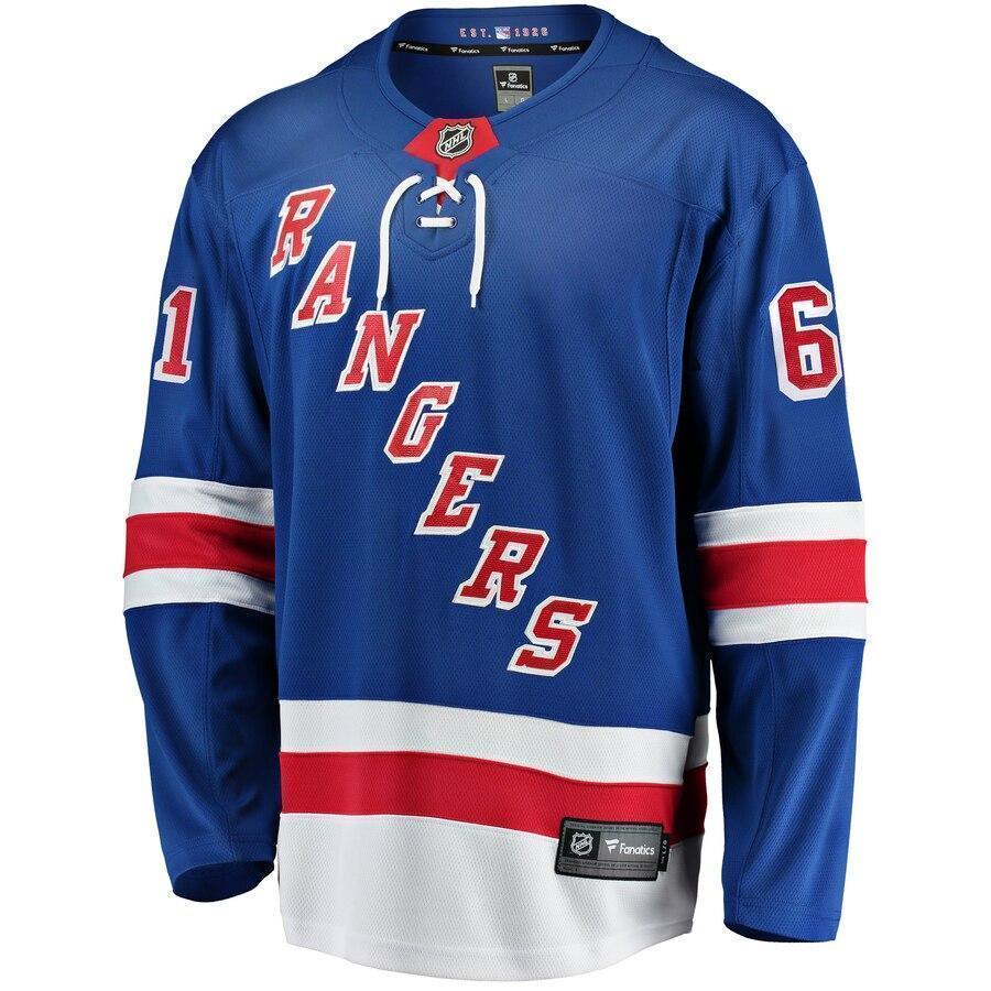 Rick Nash New York Rangers Fanatics Branded Breakaway Player Jersey - Royal