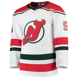 Taylor Hall New Jersey Devils adidas Alternate Player Jersey - White