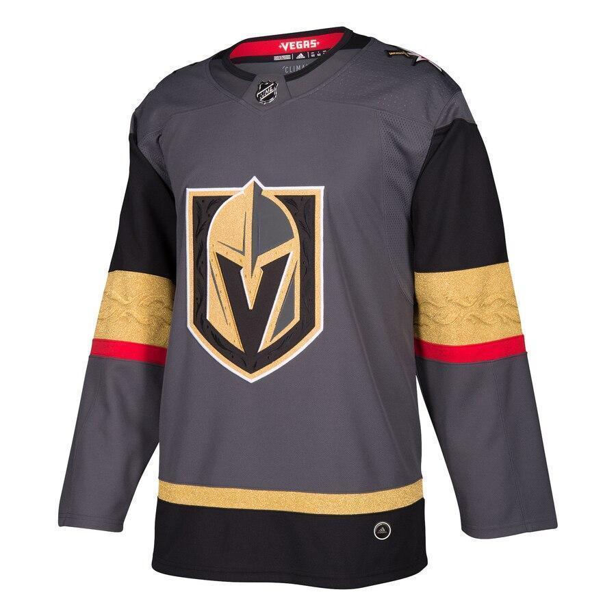 Vegas Golden Knights adidas Home Blank Jersey - Gray