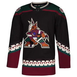 Arizona Coyotes adidas Alternate Blank Jersey - Black