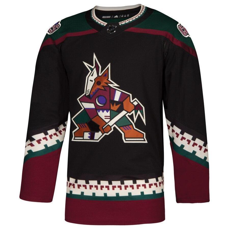 Arizona Coyotes adidas Alternate Blank Jersey - Black