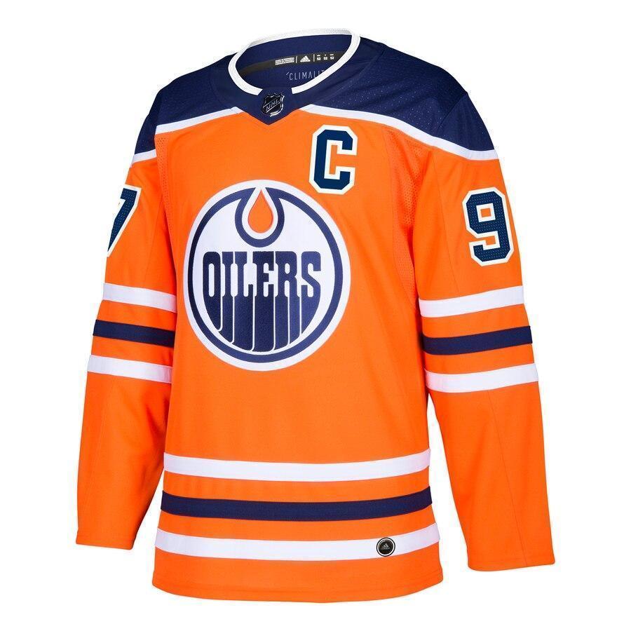 Connor McDavid Edmonton Oilers adidas Player Jersey - Orange