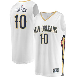 Jaxson Hayes New Orleans Pelicans Fanatics Branded Fast Break Jersey White - Association Edition