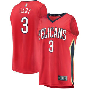 Josh Hart New Orleans Pelicans Fanatics Branded Fast Break Jersey Red - Statement Edition