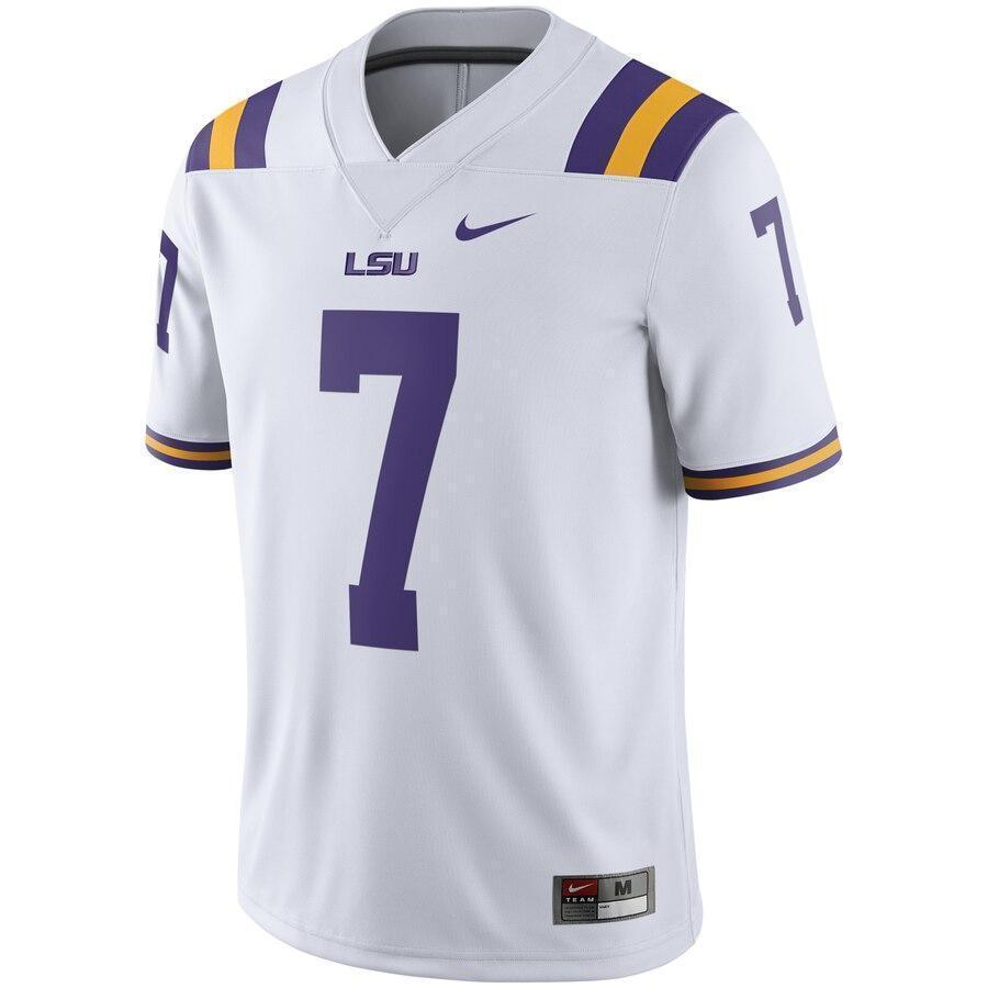 Leonard Fournette LSU Tigers Nike Alumni Player Jersey - White