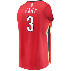 Josh Hart New Orleans Pelicans Fanatics Branded Fast Break Jersey Red - Statement Edition