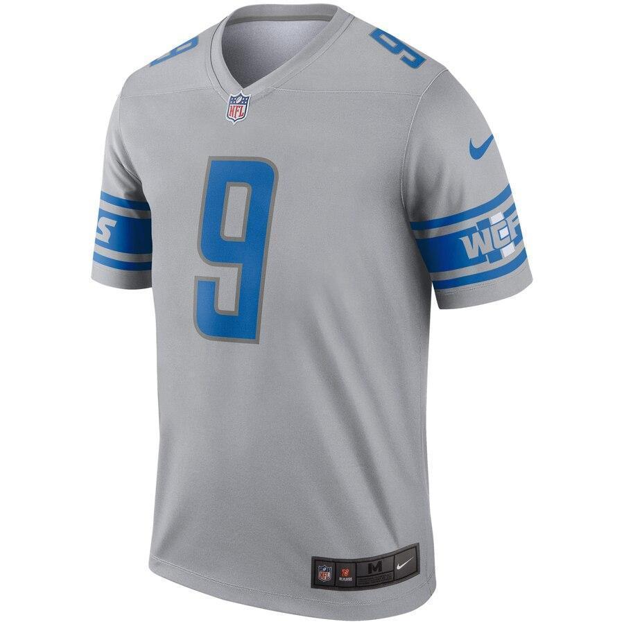 Matthew Stafford Detroit Lions Nike Inverted Legend Jersey - Gray