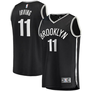 Kyrie Irving Brooklyn Nets Fanatics Branded 2019/20 Fast Break Jersey Black - Icon Edition