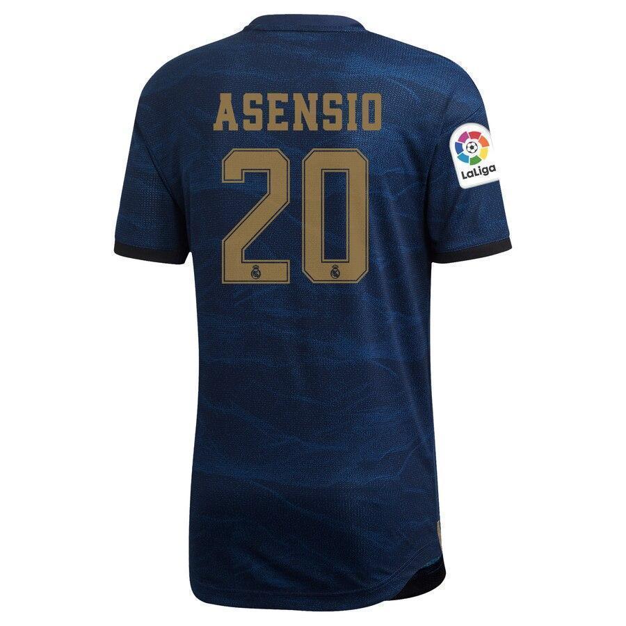 Marco Asensio Real Madrid Away Soccer Jersey 2019-20 – Blue
