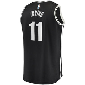 Kyrie Irving Brooklyn Nets Fanatics Branded 2019/20 Fast Break Jersey Black - Icon Edition