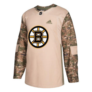 Boston Bruins adidas Veterans Day Practice Jersey - Camo