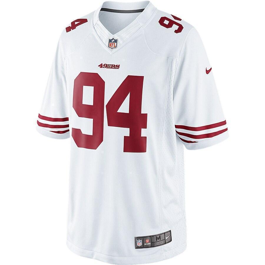 Justin Smith San Francisco 49ers Nike Limited Jersey - White