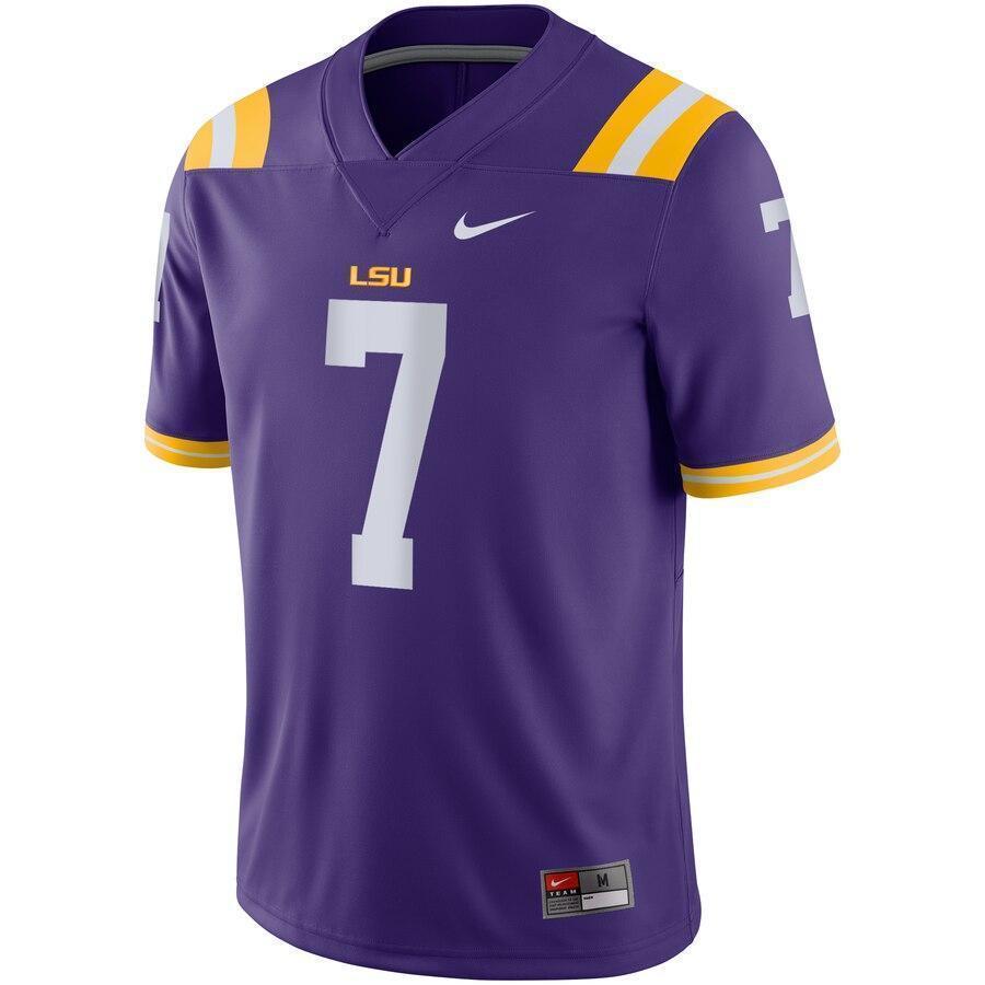 Leonard Fournette LSU Tigers Nike Game Jersey - Purple
