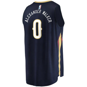 Nickeil Alexander-Walker New Orleans Pelicans Fanatics Branded Fast Break Jersey Navy - Icon Edition