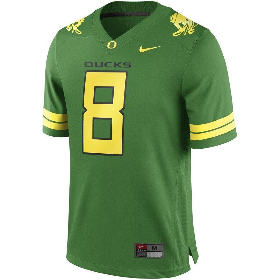 Marcus Mariota Oregon Ducks Nike Alumni Football Jersey - Apple Green