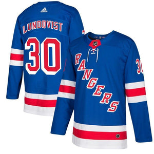 Henrik Lundqvist New York Rangers adidas Player Jersey - Royal