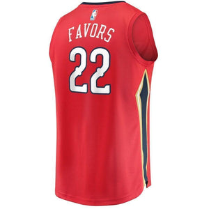 Derrick Favors New Orleans Pelicans Fanatics Branded Fast Break Jersey Red - Statement Edition