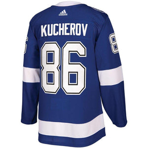 Nikita Kucherov Tampa Bay Lightning adidas Player Jersey - Blue