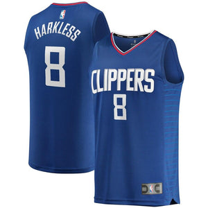 Maurice Harkless LA Clippers Fanatics Branded Fast Break Replica Jersey Royal - Icon Edition