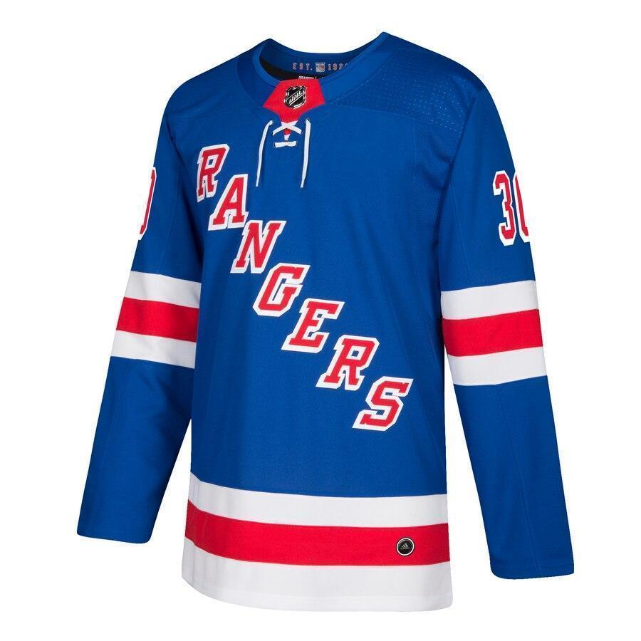 Henrik Lundqvist New York Rangers adidas Player Jersey - Royal