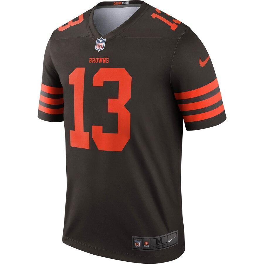 Odell Beckham Jr Cleveland Browns Nike Color Rush Legend Player Jersey - Brown