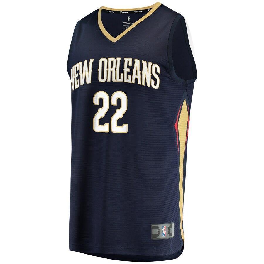 Derrick Favors New Orleans Pelicans Fanatics Branded Fast Break Jersey Navy - Icon Edition