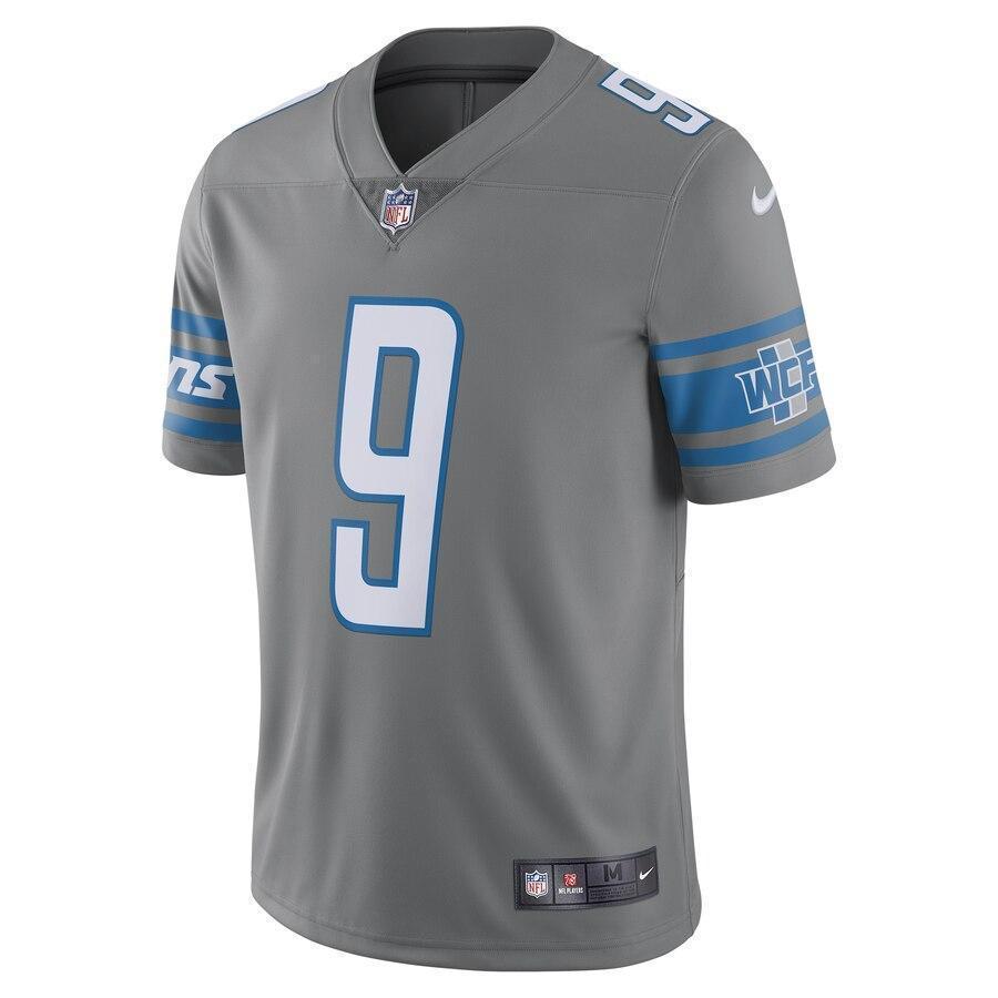 Matthew Stafford Detroit Lions Nike Vapor Untouchable Color Rush Limited Player Jersey - Steel