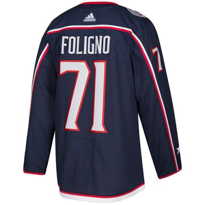 Nick Foligno Columbus Blue Jackets adidas Player Jersey - Navy