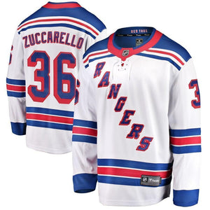 Mats Zuccarello New York Rangers Fanatics Branded Breakaway Player Jersey - White