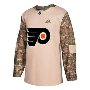 Philadelphia Flyers adidas Veterans Day Practice Jersey - Camo