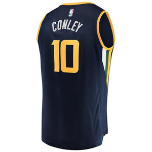 Mike Conley Utah Jazz Fanatics Branded Navy Fast Break Replica Jersey - Icon Edition