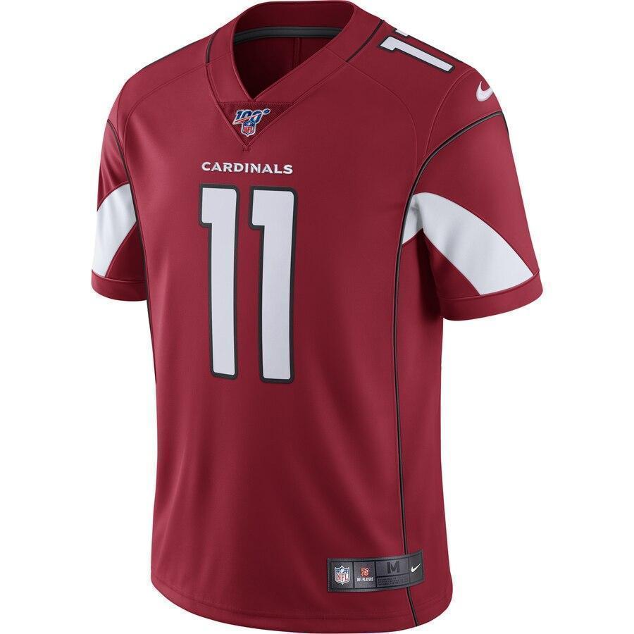Larry Fitzgerald Arizona Cardinals Nike 100th Season Vapor Limited Jersey - Cardinal