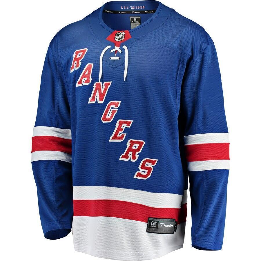 New York Rangers Fanatics Branded Breakaway Home Jersey - Blue