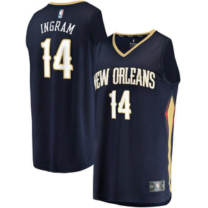 Brandon Ingram New Orleans Pelicans Fanatics Branded Fast Break Jersey Navy - Icon Edition