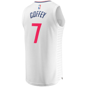 Amir Coffey LA Clippers Fanatics Branded Fast Break Replica Player Jersey White - Association Edition