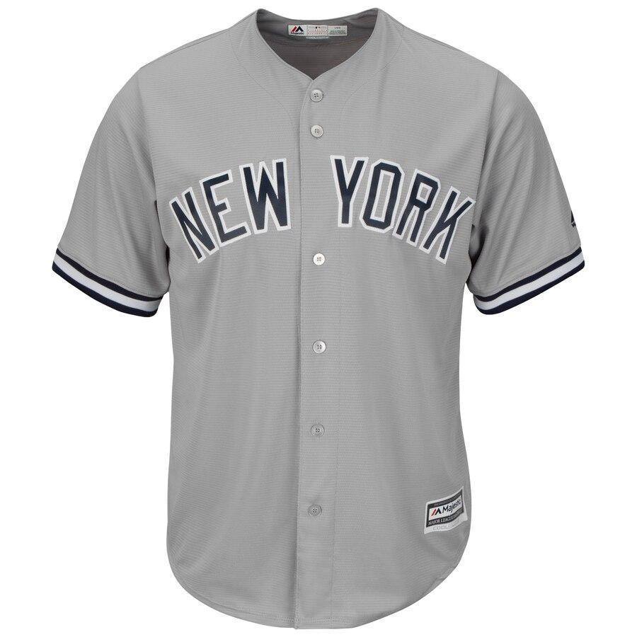 Gleyber Torres New York Yankees Majestic Official Cool Base Player Jersey - Gray