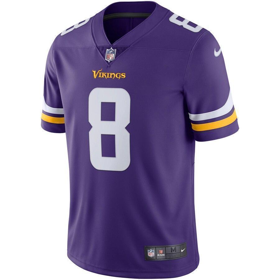 Kirk Cousins Minnesota Vikings Nike Vapor Untouchable Limited Jersey - Purple