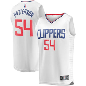 Patrick Patterson LA Clippers Fanatics Branded Fast Break Replica Player Jersey White - Association Edition