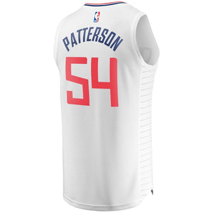 Patrick Patterson LA Clippers Fanatics Branded Fast Break Replica Player Jersey White - Association Edition