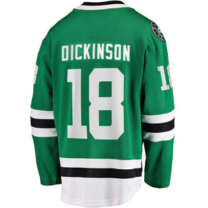 Jason Dickinson Dallas Stars Fanatics Branded Breakaway Home Player Jersey - Kelly Green