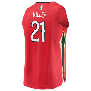 Darius Miller New Orleans Pelicans Fanatics Branded Fast Break Player Jersey Red - Statement Edition