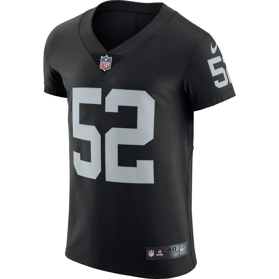 Khalil Mack Oakland Raiders Nike Vapor Untouchable Elite Player Jersey - Black