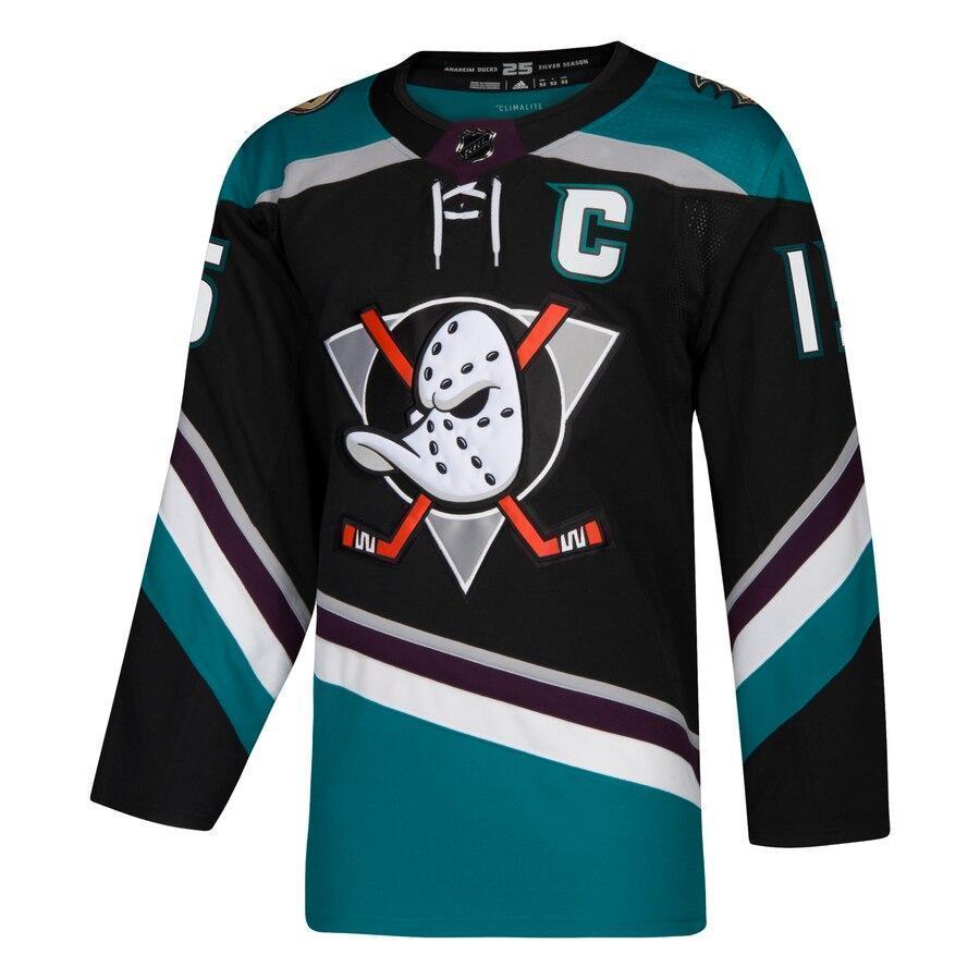 Ryan Getzlaf Anaheim Ducks adidas Alternate Player Jersey - Black/Teal