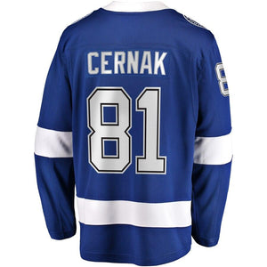 Erik Cernak Tampa Bay Lightning Fanatics Branded Home Breakaway Player Jersey - Blue