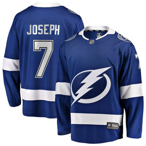 Mathieu Joseph Tampa Bay Lightning Fanatics Branded Home Breakaway Player Jersey - Blue