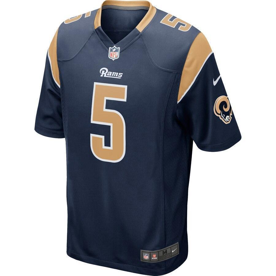 Nick Foles Los Angeles Rams Nike Game Jersey - Navy
