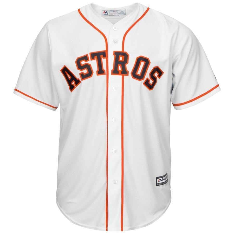 Justin Verlander Houston Astros Majestic Home Cool Base Player Jersey - White