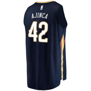 Alexis Ajinca New Orleans Pelicans Fanatics Branded Fast Break Player Jersey - Icon Edition - Navy