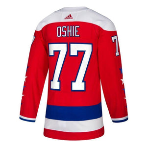 TJ Oshie Washington Capitals adidas Alternate Player Jersey - Red