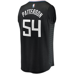 Patrick Patterson LA Clippers Fanatics Branded Fast Break Replica Player Jersey Black - Statement Edition